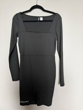 h&m green shirt dress Rihoas Button-Front A-Line Mini Dress